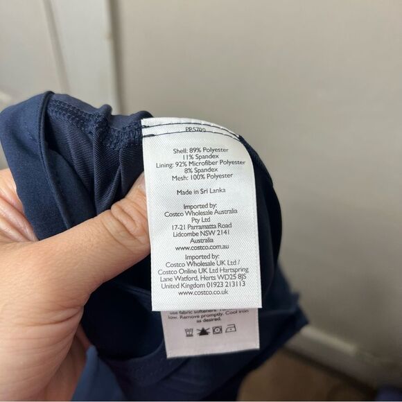 Eddie Bauer Navy Blue Active Athletic Outdoor Skirt Skort Tennis Golf - Picture 5 of 6